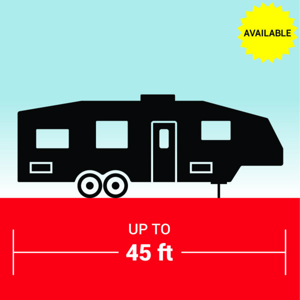 Uncovered Up to 45 ft, No Power Book Online Now