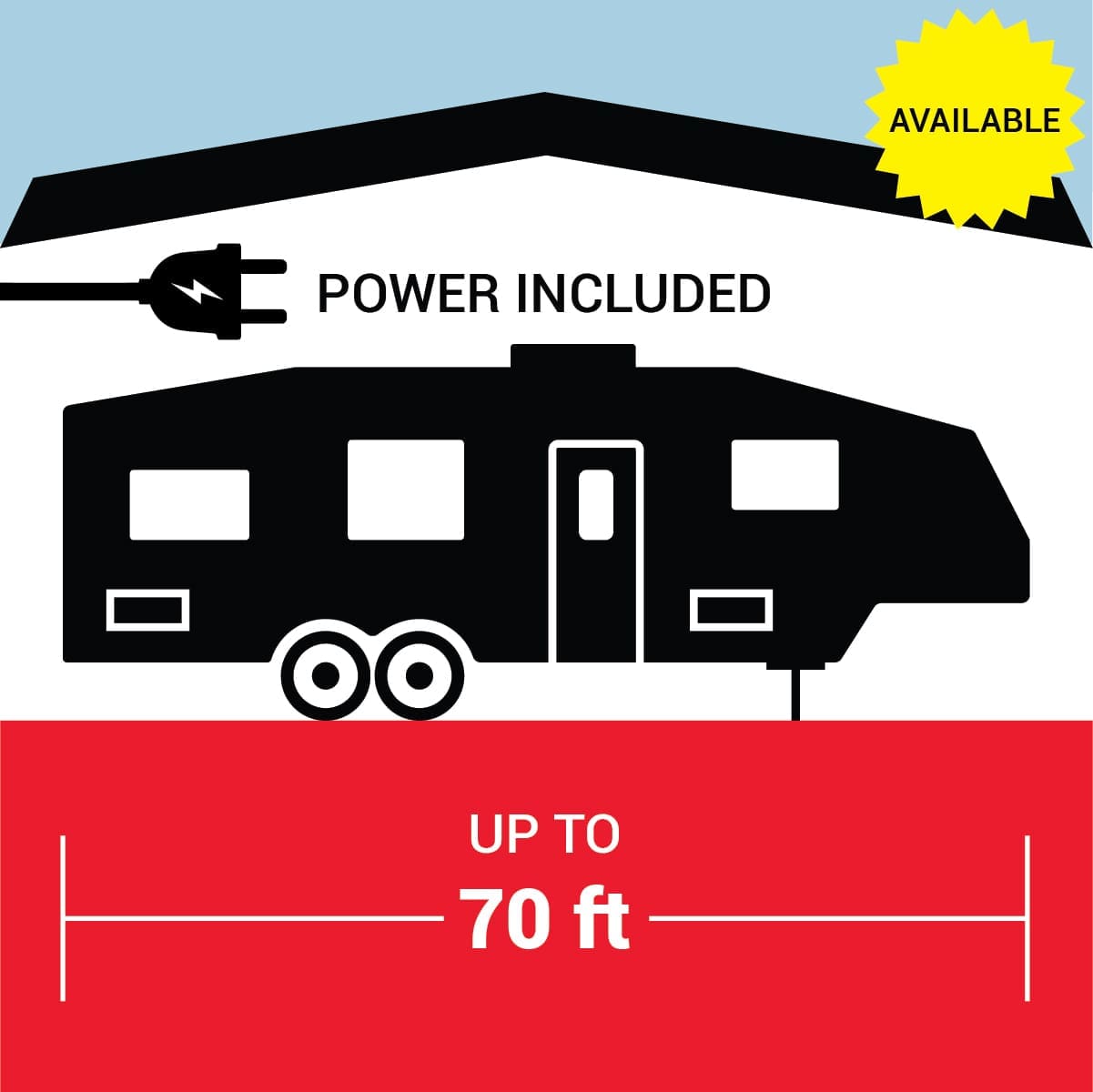 Covered All 70 ft, With Power Book Online Now